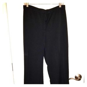 Sag Harbor stretch trousers, black, size 12